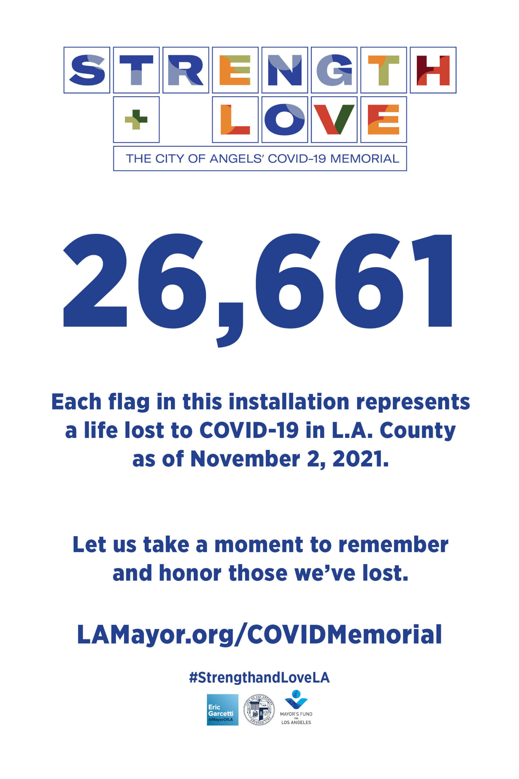 COVID Memorial Sign