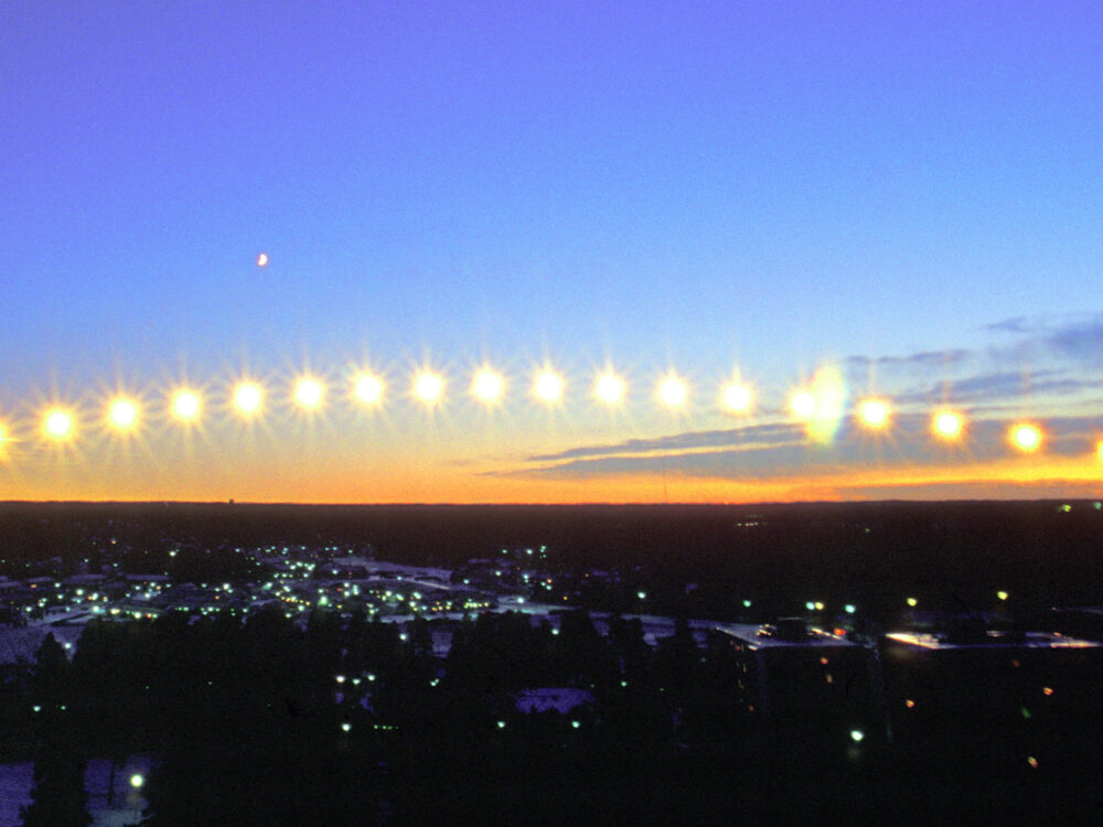 Sun Path Across Sky